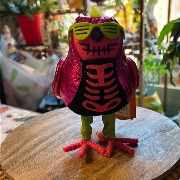 HYDE and EEK Boutique Featherly Friends -Glitters- NWT Felt & Material Bird - Picture 2 of 14